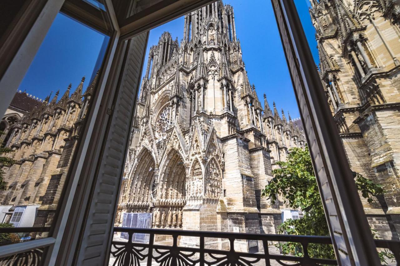 Apartamento Au Pied De La Cathedrale #Vuemagique Reims Exterior foto