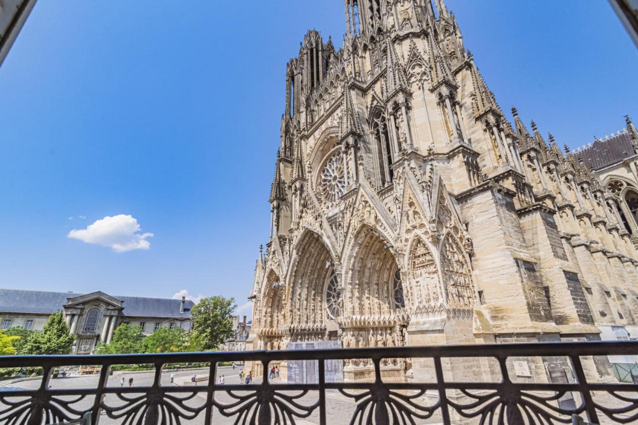 Apartamento Au Pied De La Cathedrale #Vuemagique Reims Exterior foto