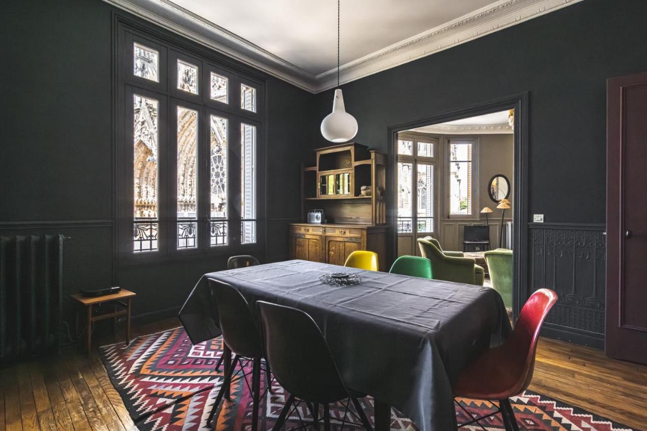 Apartamento Au Pied De La Cathedrale #Vuemagique Reims Exterior foto